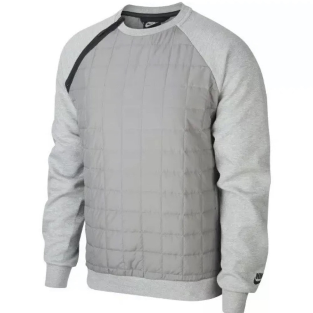 Nike quilted sweatshirt. Sz Med. Like new